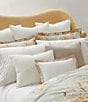 Color:True Sand - Image 4 - Elisabetta Bedding Collection Arrington Basket-Weave Knit Throw Pillow