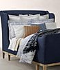 Color:Navy Cream - Image 5 - Woodford Throw Blanket