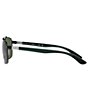 Color:Black - Image 3 - Men's RB3701 59mm Rectangle Sunglasses