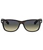 Color:Matte Havana - Image 2 - Unisex Oversized Polarized Wayfarer Sunglasses