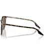 Color:Brown - Image 3 - Unisex 0rb2204 Polarized 54mm Phantos Round Sunglasses