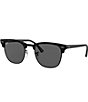 Color:Top Black - Image 1 - Unisex Clubmaster 51mm Sunglasses