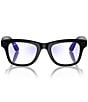 Color:Shiny Black/Clear - Image 2 - Unisex Ray-Ban Meta Smart Glasses Wayfarer 50mm Sunglasses