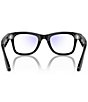 Color:Shiny Black/Clear - Image 4 - Unisex Ray-Ban Meta Smart Glasses Wayfarer 50mm Sunglasses