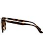 Color:Havana - Image 3 - Women's 0RB4378 54mm Round Sunglasses