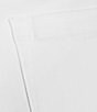 Color:White - Image 4 - Mid Rise 5 Pocket Frayed Hem Stretch Denim Shorts