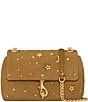 Color:Dark Honey - Image 1 - Gold Edie Celestial Studs Crossbody Bag