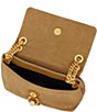 Color:Dark Honey - Image 3 - Gold Edie Celestial Studs Crossbody Bag