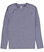 Color:Midnight Heather - Image 1 - Reign Long-Sleeve T-Shirt