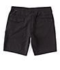 Color:Black - Image 2 - Mid-Rise Phase Nine Solid 19#double; Outseam Boardwalk Shorts