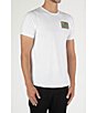 Color:White - Image 3 - Short Sleeve Diamond T-Shirt