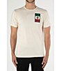 Color:Beige - Image 2 - Short Sleeve Mexico Flag T-Shirt