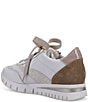 Color:Mink - Image 3 - Zola Leather and Suede Hidden Wedge Sneakers