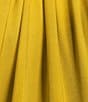 Color:Amber - Image 5 - Estere Chain Gathered Halter Neck Sleeveless Side Slit Caftan Maxi Dress