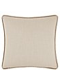 Color:MUSHROOM - Image 2 - Haylie 18#double; Floral Square Pillow
