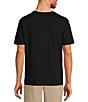 Color:Black - Image 2 - Big & Tall Garment Washed Short Sleeve Solid T-Shirt