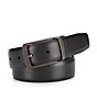 Color:Black - Image 1 - Big & Tall Reversible Montana Leather Belt