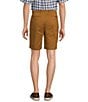Color:Tobacco - Image 2 - Casuals Classic Fit Flat Front Washed 9#double; Chino Shorts