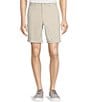 Color:Stone - Image 1 - Casuals Classic Fit Flat Front Washed 9#double; Chino Shorts