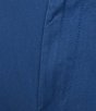 Color:Blue - Image 4 - Casuals Classic Fit Flat Front Washed 11#double; Chino Shorts