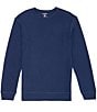 Color:Deep Blue - Image 1 - Long-Sleeve Solid Waffle-Knit Sleep T-Shirt