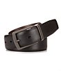 Color:Black - Image 1 - Reversible Montana Leather Belt