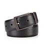 Color:Black - Image 2 - Reversible Montana Leather Belt