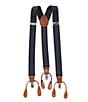 Color:Navy - Image 1 - Solid Suspenders
