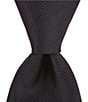 Color:Black - Image 1 - Trademark Plenny Solid Skinny 2.75#double; Silk Tie