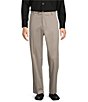 Color:Ash Grey - Image 1 - TravelSmart Classic Fit Flat Front Non-Iron Chino Pants
