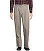 Color:Ash Grey - Image 1 - TravelSmart Classic Fit Pleated Non-Iron Chino Pants
