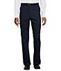 Color:Dark Navy - Image 1 - TravelSmart CoreComfort Big & Tall Non-Iron Flat-Front Classic Fit Chino Pants