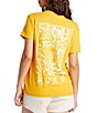 Color:Daylily - Image 1 - Joyful Journey Oversized Graphic T-Shirt