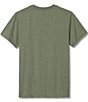 Color:Duck Green Heather - Image 2 - Vintage Patch Short-Sleeve T-Shirt
