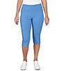 Color:Blue Moon - Image 1 - Stretch Pull-On Clamdigger Pants