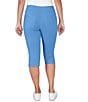 Color:Blue Moon - Image 2 - Stretch Pull-On Clamdigger Pants