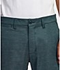 Color:Hunter Green - Image 4 - Back In Hybrid 19#double; Outseam Shorts