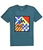 Color:Duck Blue - Image 1 - Big Boys 8-20 Short Sleeve VA All The Way T-Shirt