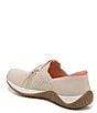 Color:Almond Beige - Image 4 - Echo Knit Fit Slip-On Light Hiking Sneakers