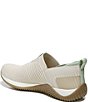 Color:Oatmeal - Image 4 - Echo Knit Slip-On Hiking Sneakers