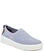 Color:Heather Blue Dawn - Image 1 - Vista Knit Slip On Sneakers