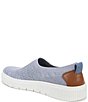 Color:Heather Blue Dawn - Image 4 - Vista Knit Slip On Sneakers