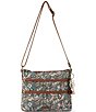 Color:Sienna Spirit Desert - Image 1 - Basic Zip Top Spirit Desert Crossbody Bag