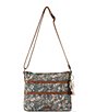 Color:Sienna Spirit Desert - Image 3 - Basic Zip Top Spirit Desert Crossbody Bag