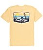 Color:Golden Haze - Image 1 - Short Sleeve Doggy Paddle T-Shirt