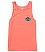 Color:Burnt Coral - Image 2 - Sleeveless Easy Days Graphic Tank
