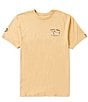 Color:Camel - Image 2 - Short Sleeve Bruce T-Shirt