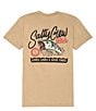 Color:Khaki Heather - Image 1 - Short Sleeve Castoff T-Shirt
