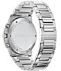 Color:Silver - Image 3 - Men's Ferragamo Sapphire Chrono Stainless Steel Watch