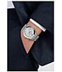 Color:Silver - Image 5 - Men's Vega Quartz Analog Stainless Steel Bracelet Watch